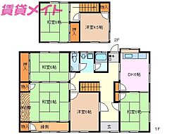 川越町豊田貸家