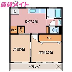 コーポグリーンＦＵＫＵＴＡ