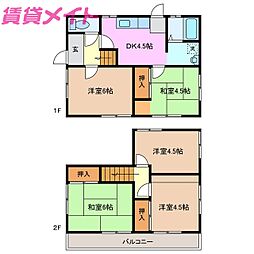 筒尾貸家