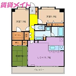 ポレスター新西方604号室