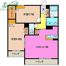 シャーメゾンステージ富田Ｂ