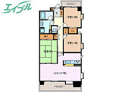 ステイツ四日市　1206号室