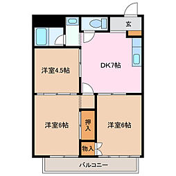 シティハイツサンシャイン 1B