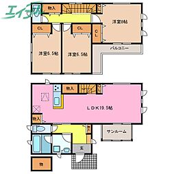 ときわ1丁目貸家