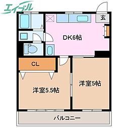 コーポグリーンＦＵＫＵＴＡ