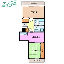 コープ野村四日市　613号室