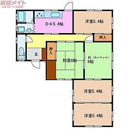 菰野町K貸家
