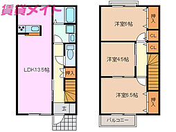 プラッサムコート日永　Ｂ棟