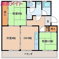 笹川公団　102棟
