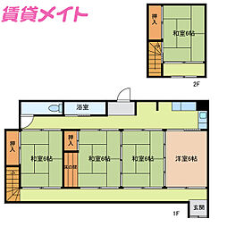 河原田仲尾貸家