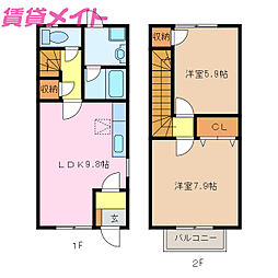 鈴鹿市南堀江1丁目の一戸建て