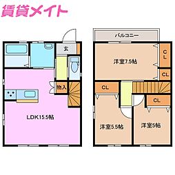 鈴鹿市庄野共進2丁目の一戸建て
