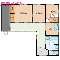 鈴鹿市神戸1丁目の一戸建て