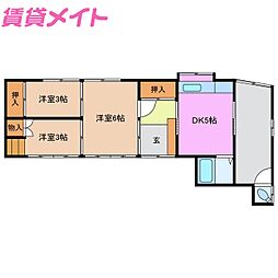 鈴鹿市東玉垣町の一戸建て