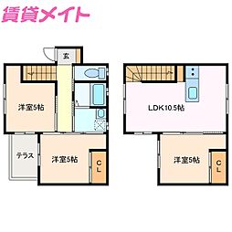 鈴鹿市南若松町の一戸建て