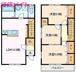鈴鹿市南若松町の一戸建て