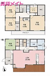 鈴鹿市高岡台4丁目の一戸建て