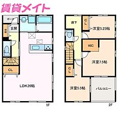 鈴鹿市長太栄町2丁目の一戸建て