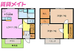 鈴鹿市下箕田4丁目の一戸建て
