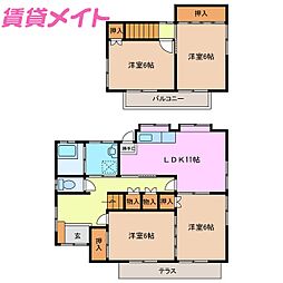 鈴鹿市長太新町3丁目の一戸建て