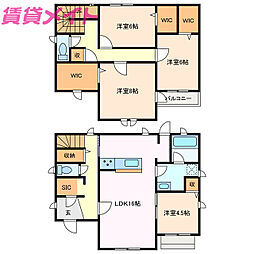 鈴鹿市岸岡町の一戸建て