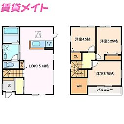 鈴鹿市南若松町の一戸建て