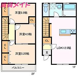 鈴鹿市南若松町の一戸建て