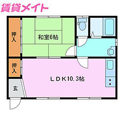 亀山市川合町借家5号棟