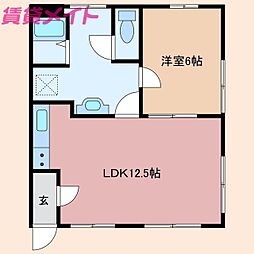 南鹿島町平屋貸家