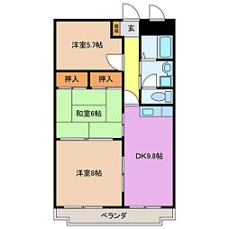 エクスクリエ桜橋 204