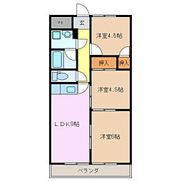 リパルティーレ津新町　B棟 314