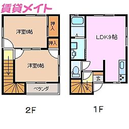 津市河芸町浜田の一戸建て