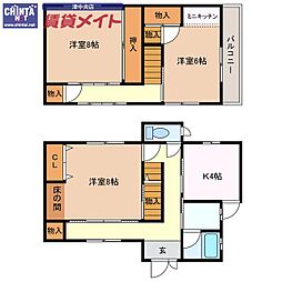 河芸町上野澤田借家