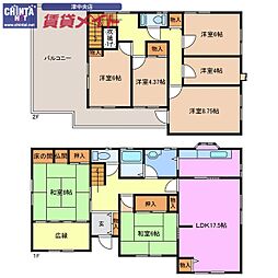津市新町2丁目戸建て