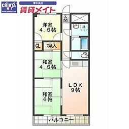 リパルティーレ津新町　B棟