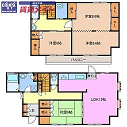 下弁財町津興一戸建て