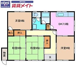 阿漕町津興貸家