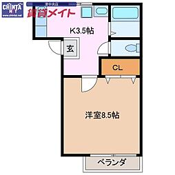 ハイツもみの木　B