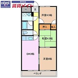 リパルティーレ津新町　B棟