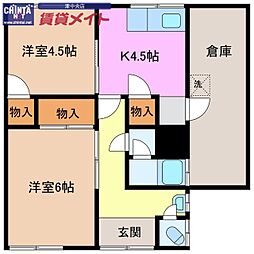 スカイハイツ長屋　4