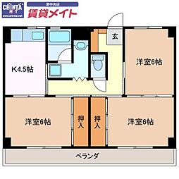 ビレッジハウス津 1号棟