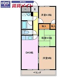 リパルティーレ津新町　B棟