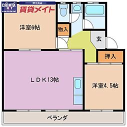 マンションむつみヶ丘　Ｂ