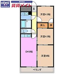 リパルティーレ津新町　A棟