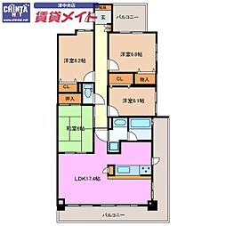 サンマンションアトレ津ヒルズ　806号室