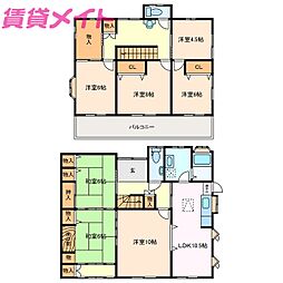 若松東1丁目貸家