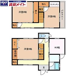 河芸町上野澤田借家