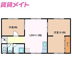 寺家1丁目貸家　3