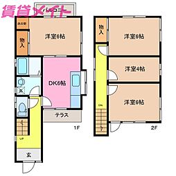 東磯山4丁目Z貸家