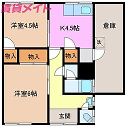 スカイハイツ長屋　4